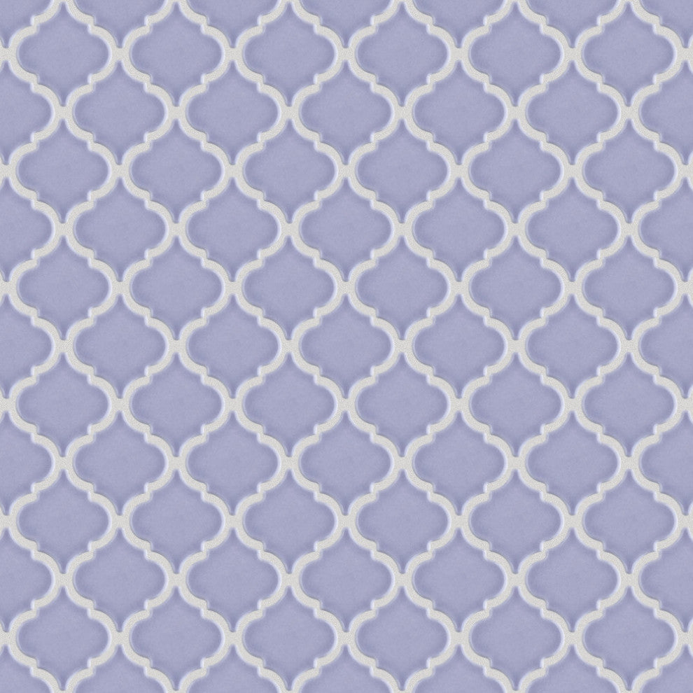 Hudson Tangier Mosaic Floor and Wall Tile, Lavender