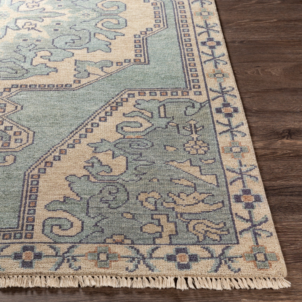 Surya Cappadocia CPP-5031 Traditional Area Rug, 9' x 13' Rectangle