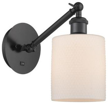 Innovations 317-1W-BK-G111 1-Light Sconce, Matte Black