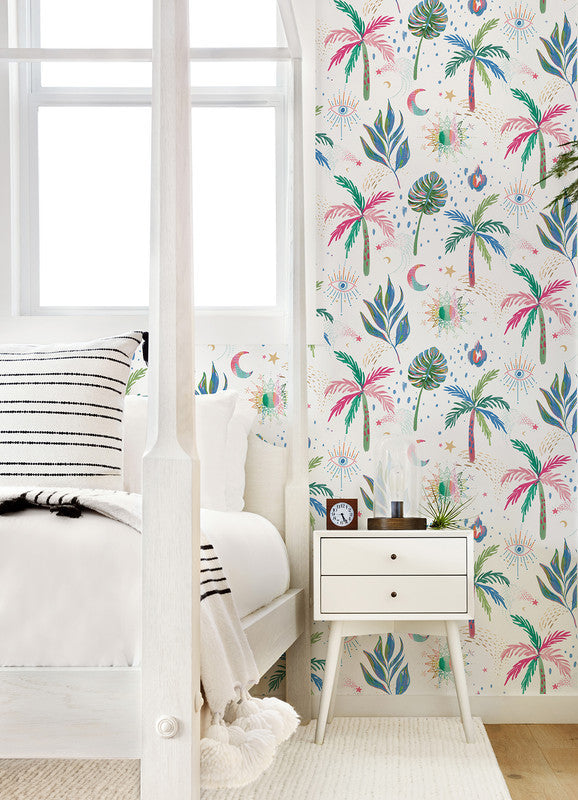 EttaVee Nuit Tropicale Peel & Stick Wallpaper
