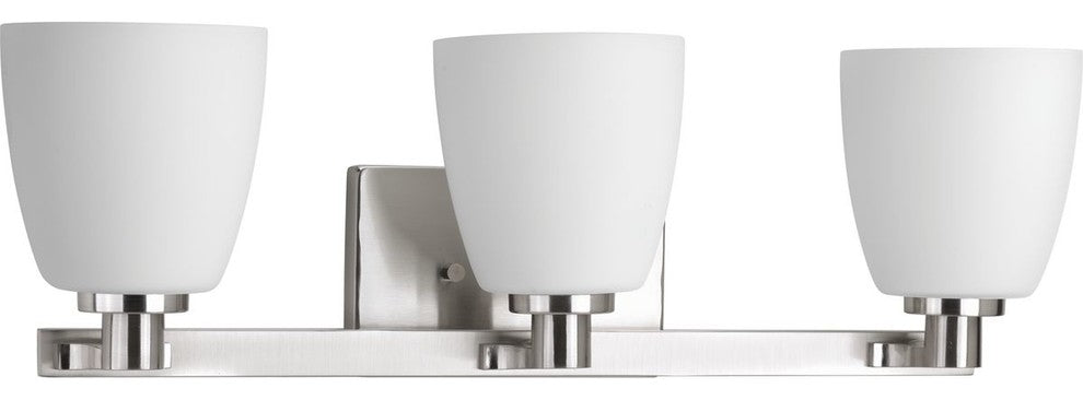 Fleet 3-Light Bath Light, Brushed Nickel
