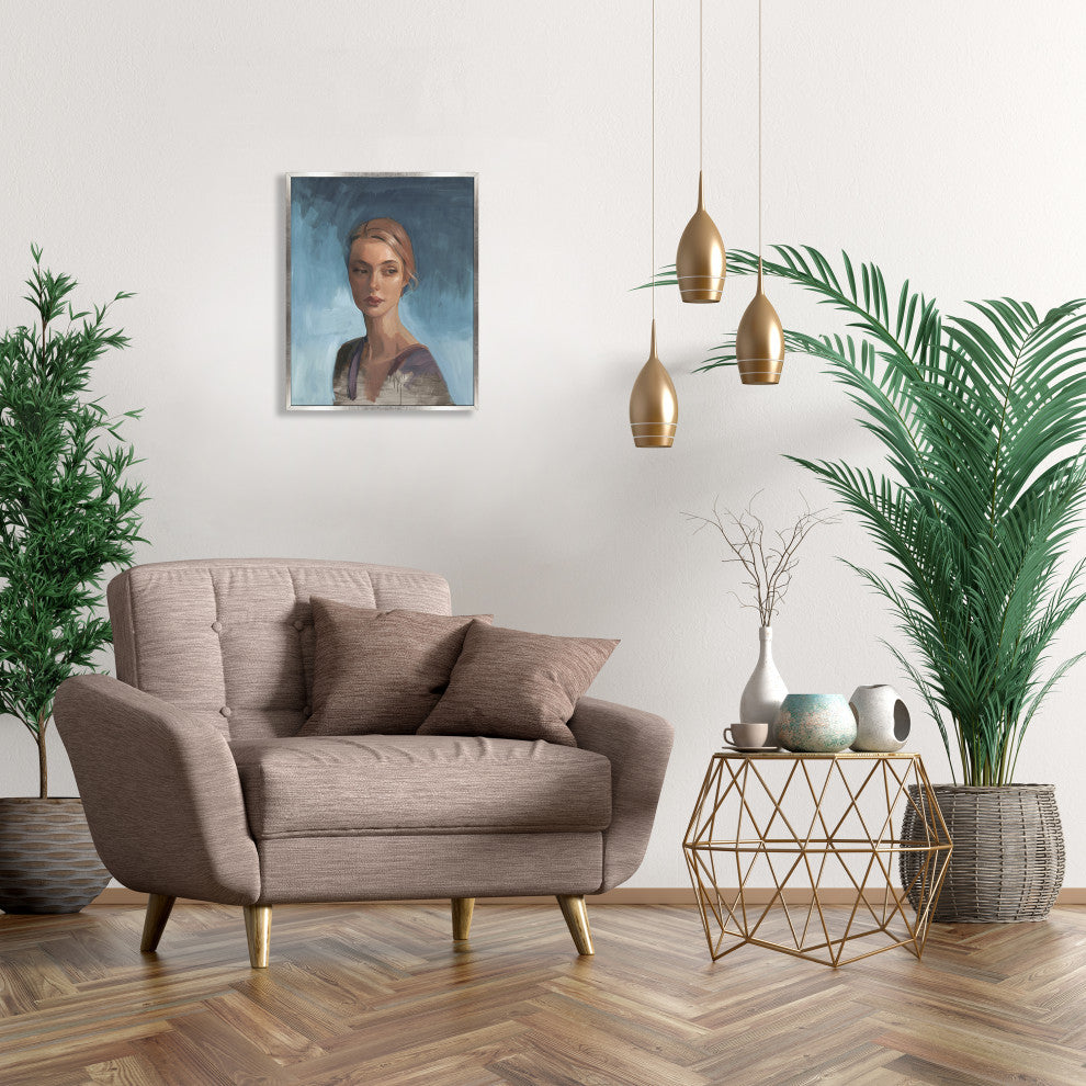 Feeling Blue, 36 x 45