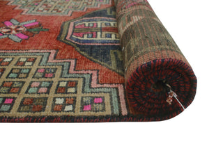 Fine Vintage Distressed Toney Rust Runner