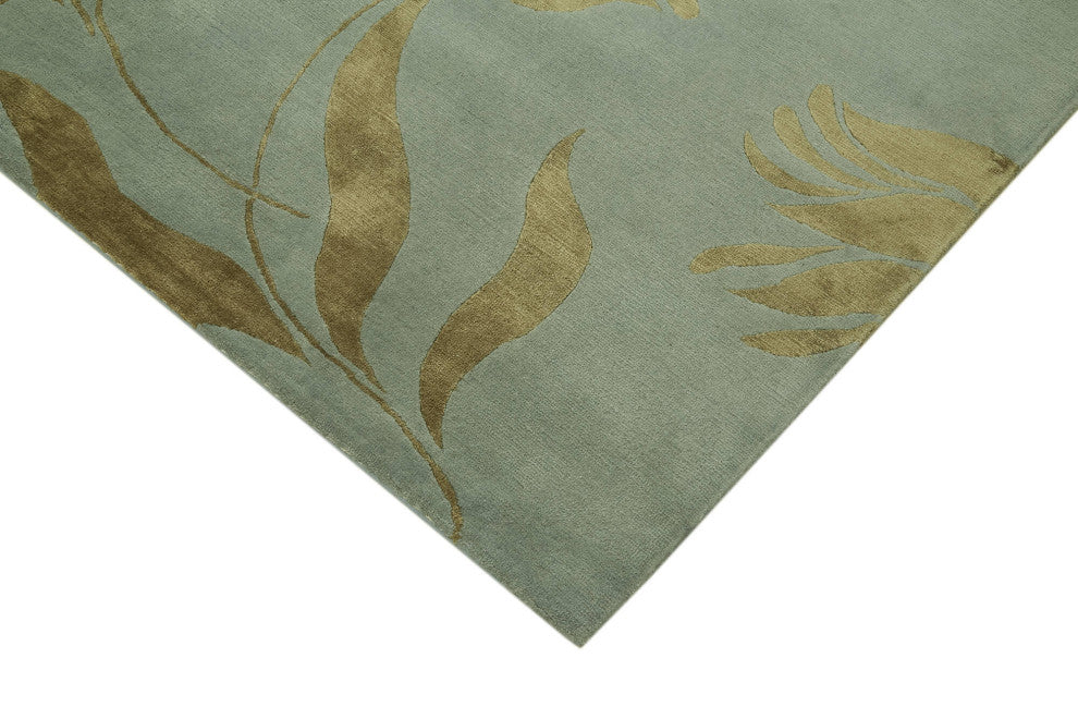 Rug N Carpet - Handmade Oriental 8' 0'' x 10' 1'' Wool Oushak Area Rug