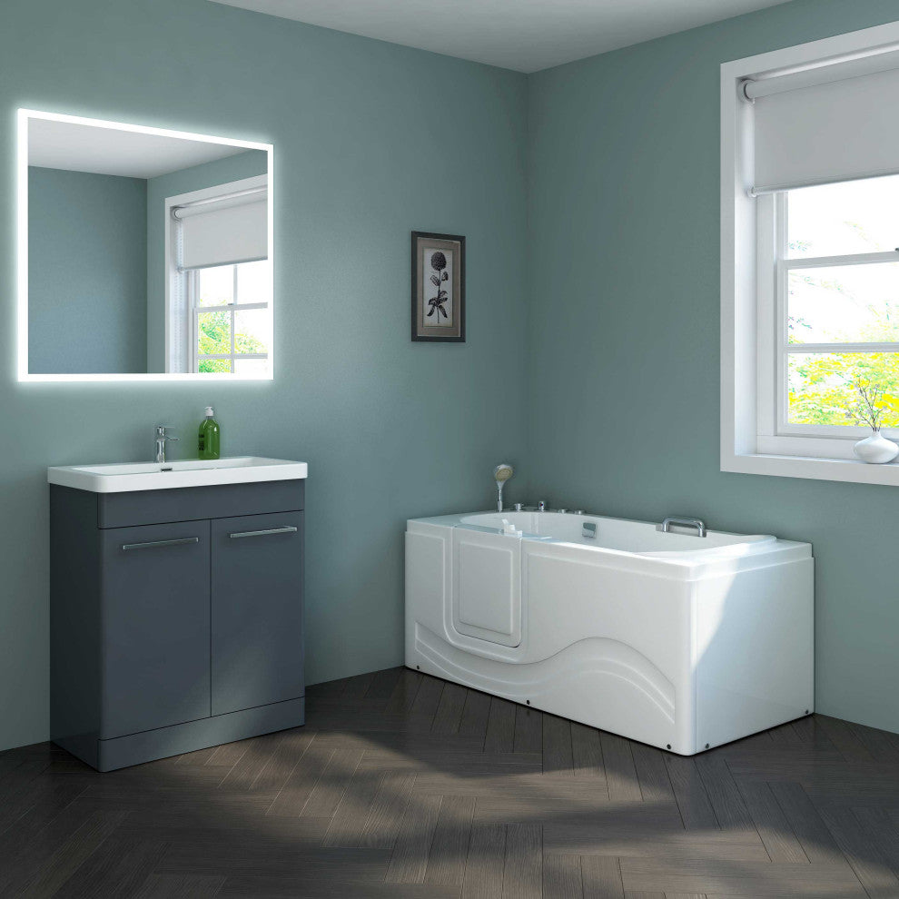 Whirlpool Walk-in Tub 60 x 30 6 jets Left-side Door - Dolly