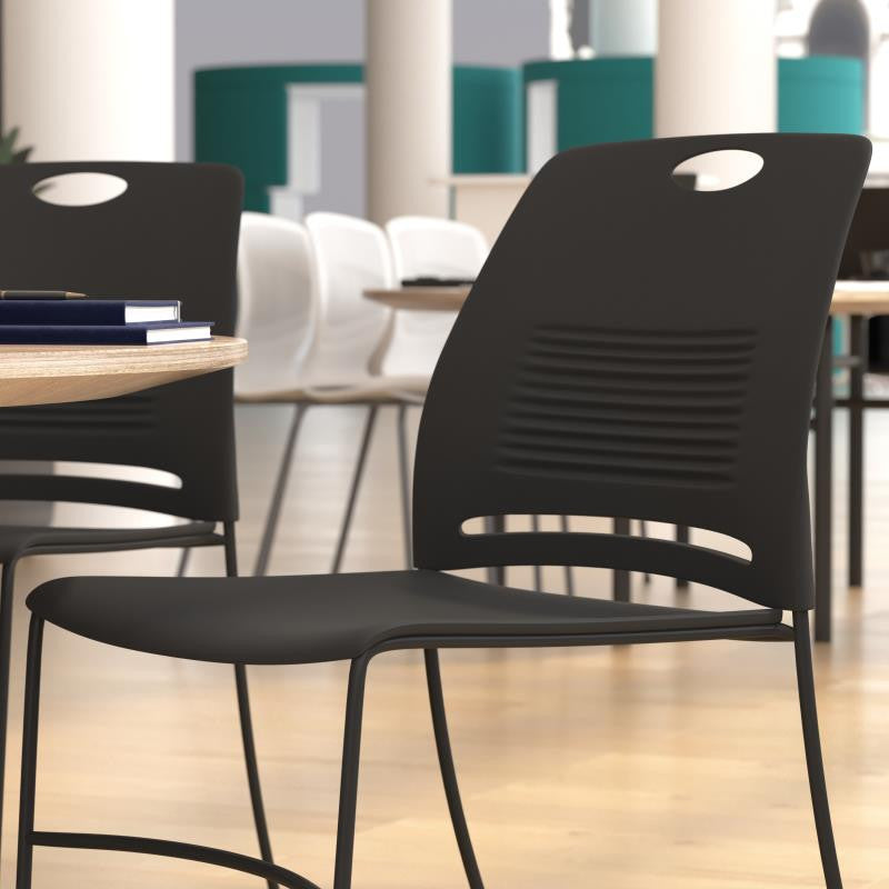 Hercules Series Commercial Grade 660 lb. Capacity Stack Chair w/ Carrying Handle