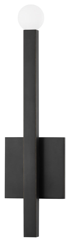 Dona 1-Light Wall Sconce, Old Bronze