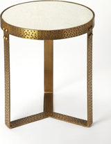 Butler Loft End Table, Gold