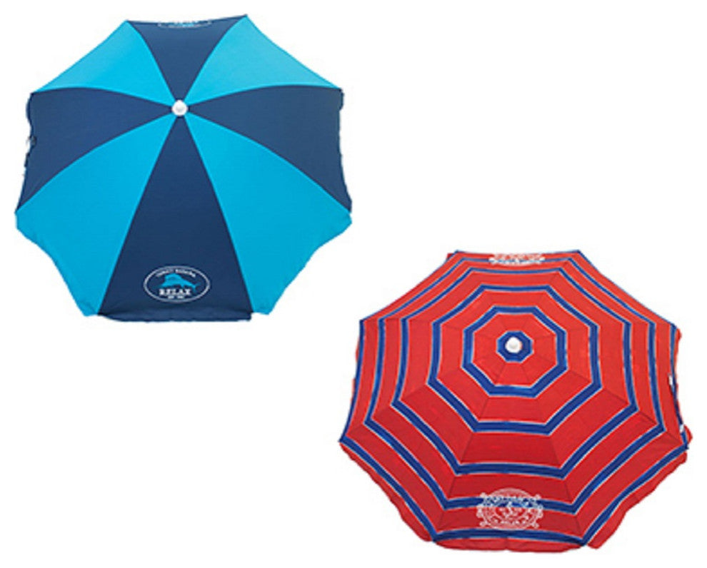 Rio Brands UDS78TB-TSPK9 Tilt Umbrella With New Wind Vent, 6 Feet