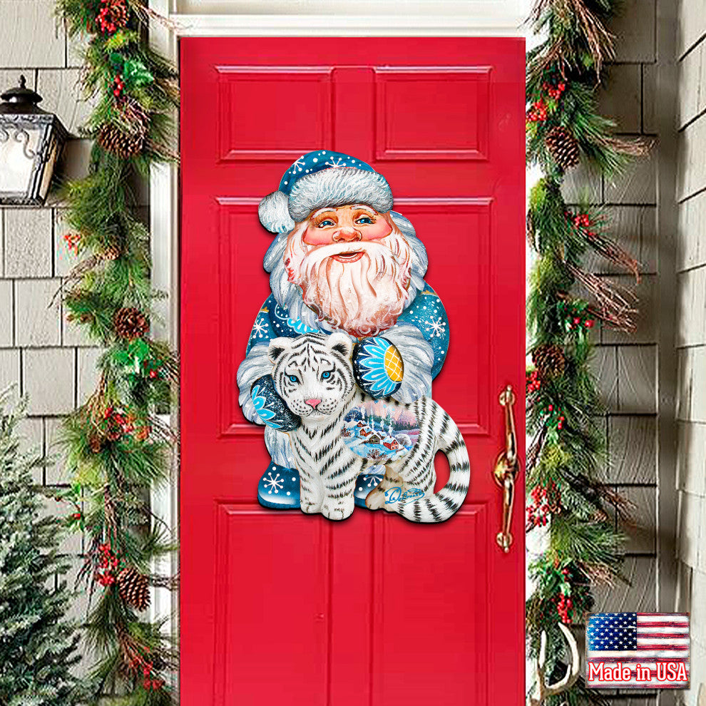 White Tiger Santa