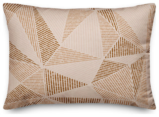 Triangle Speckle 14x20 Spun Poly Pillow