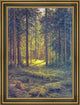 Ivan Ivanovich Shishkin Coniferous Forest- Sunny DayFramed Canvas Print, 16"x24"