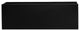 Belmont Rectangle Planter Box, Black, 24"x8"x8"