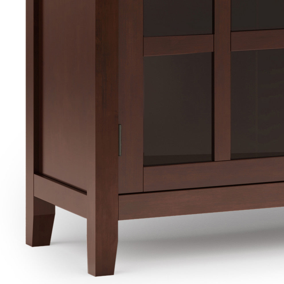 Artisan SOLID WOOD Large Sideboard Buffet in Russet Brown