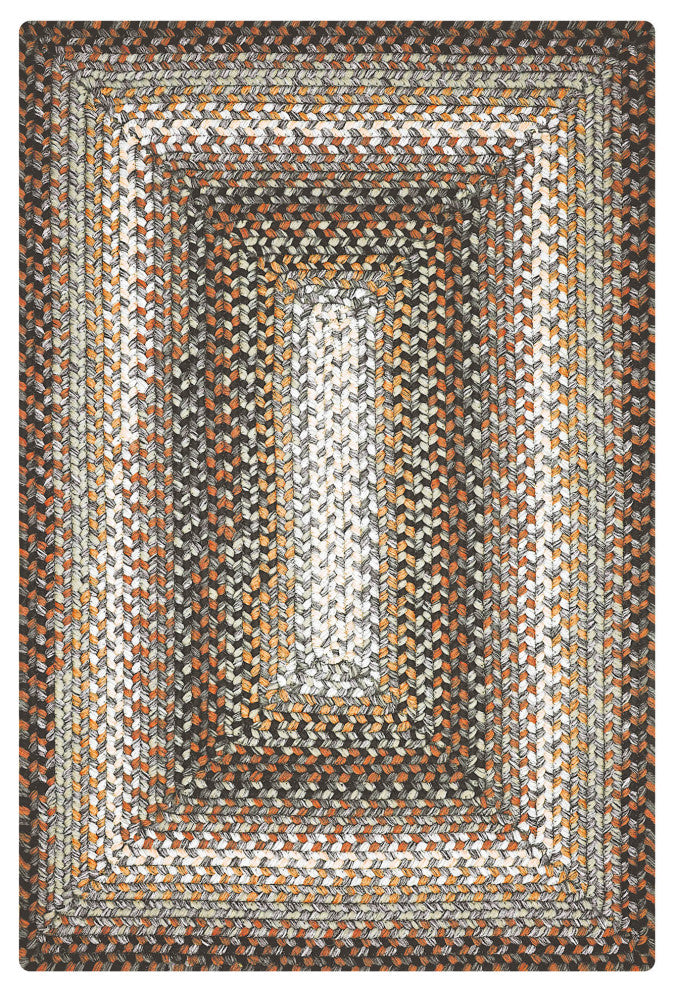 Homespice Decor Midnight Moon Indoor/Outdoor Braided Rug 20"x30" Rectangular