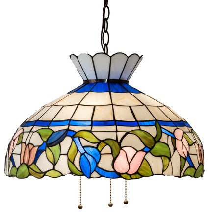 Meyda Lighting 231154 20" Wide Rose Vine Pendant