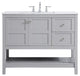 Elegant VF16542GR 42"Single Bathroom Vanity, Gray