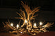 Reproduction Antler Single Tier Fallow, Mule Deer Chandelier Light, RL-22