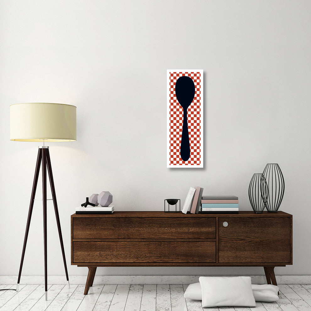 "Mealtime: Picnic - Spoon" Digital Paper Print by BG.Studio, 14"x38"