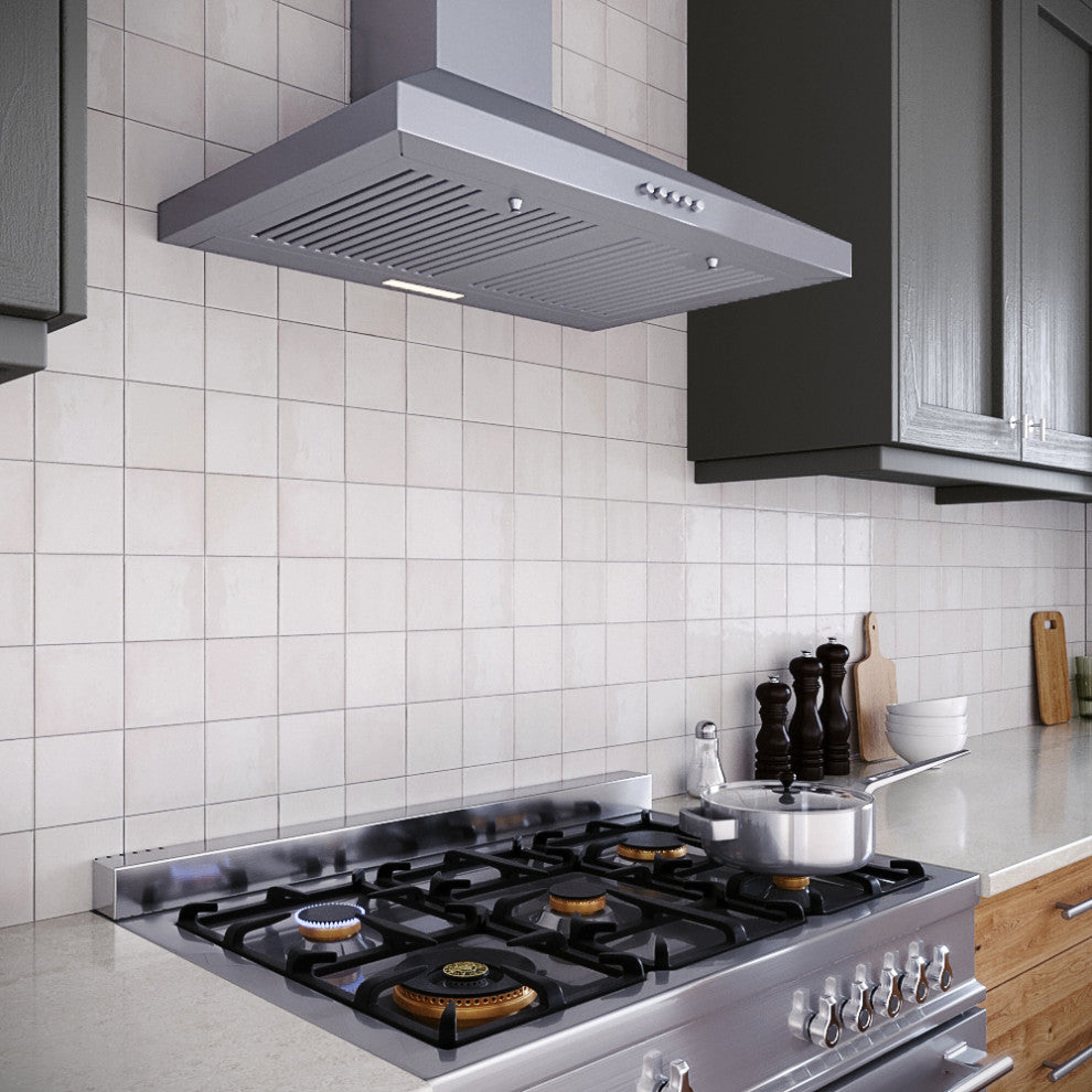 Streamline 30" Galvani Ducted Wall Mount Range Hood, Stainless Steel