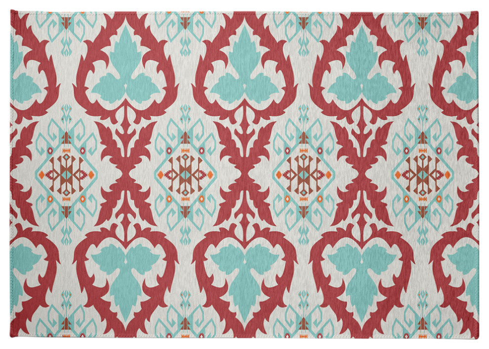 Bombay Spring Chenille Rug, Light Blue, 5'x7'
