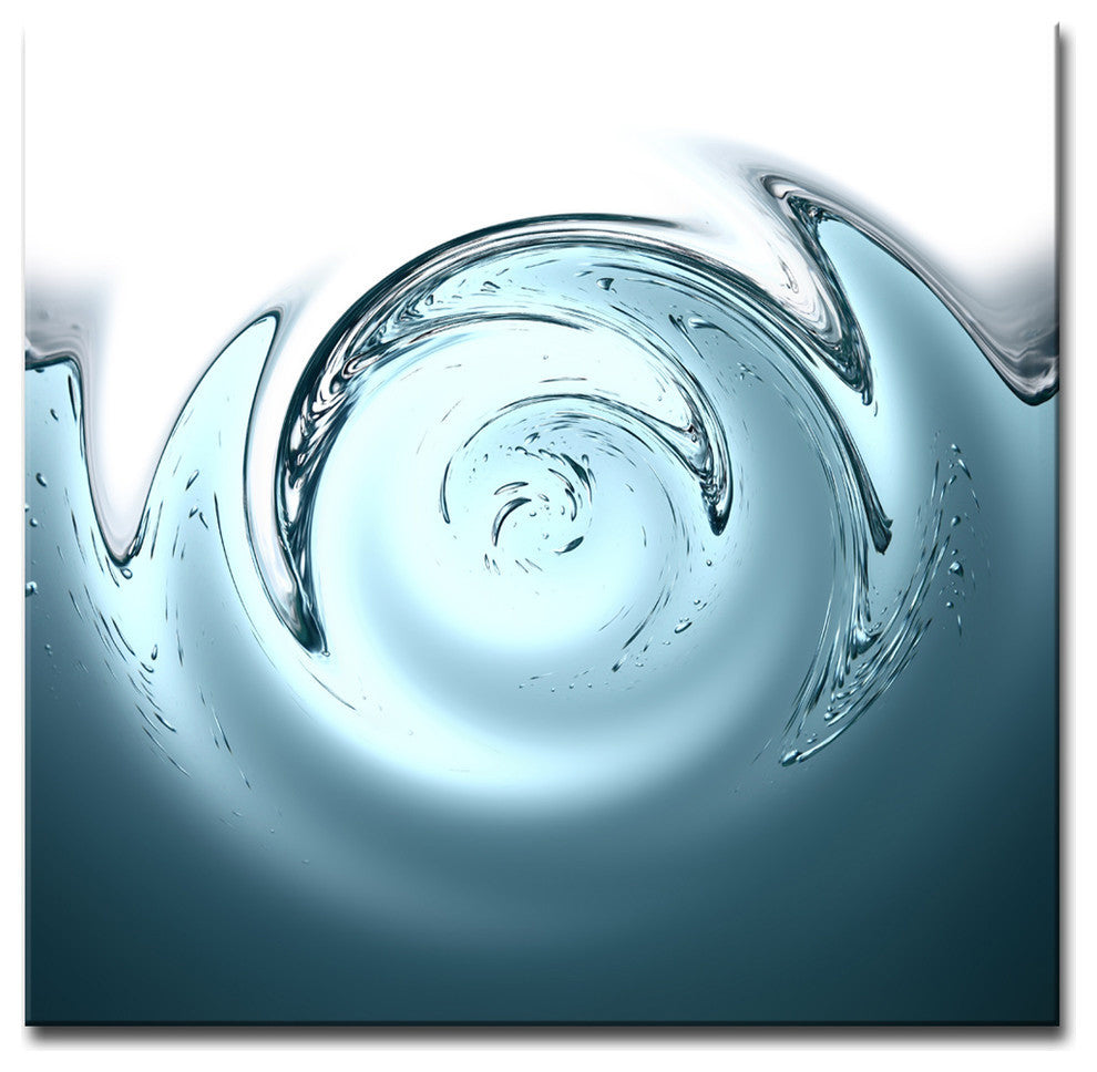 Ready2HangArt ''Aqueous Trance XXIV'' by Tristan Scott Canvas Art, 16" Hx16" W