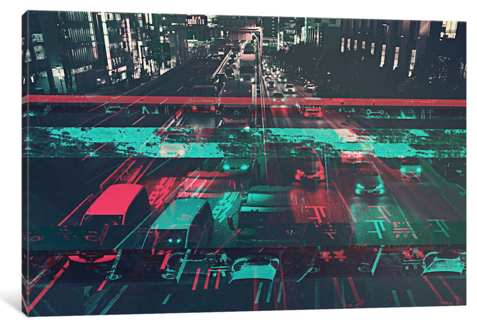 "Traffic" by 5by5collective, 18x12x1.5