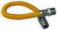 Jones Stephens G71403 1 OD X 18 GAS CON 3/4 MIP X 3/4 MIP COAT - Yellow