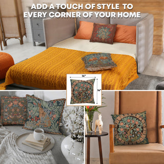 W. Morris Orange Tree European Cushion Cover