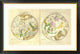 "Circumpolar Map for each Month of the Year, 1835"  by Elijah H. Burritt, 46x31"