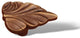 Antique English RKI Leaf Knob, RKICK202AE
