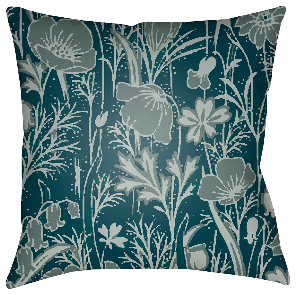 Chinoiserie Floral, 18x18x4 Pillow