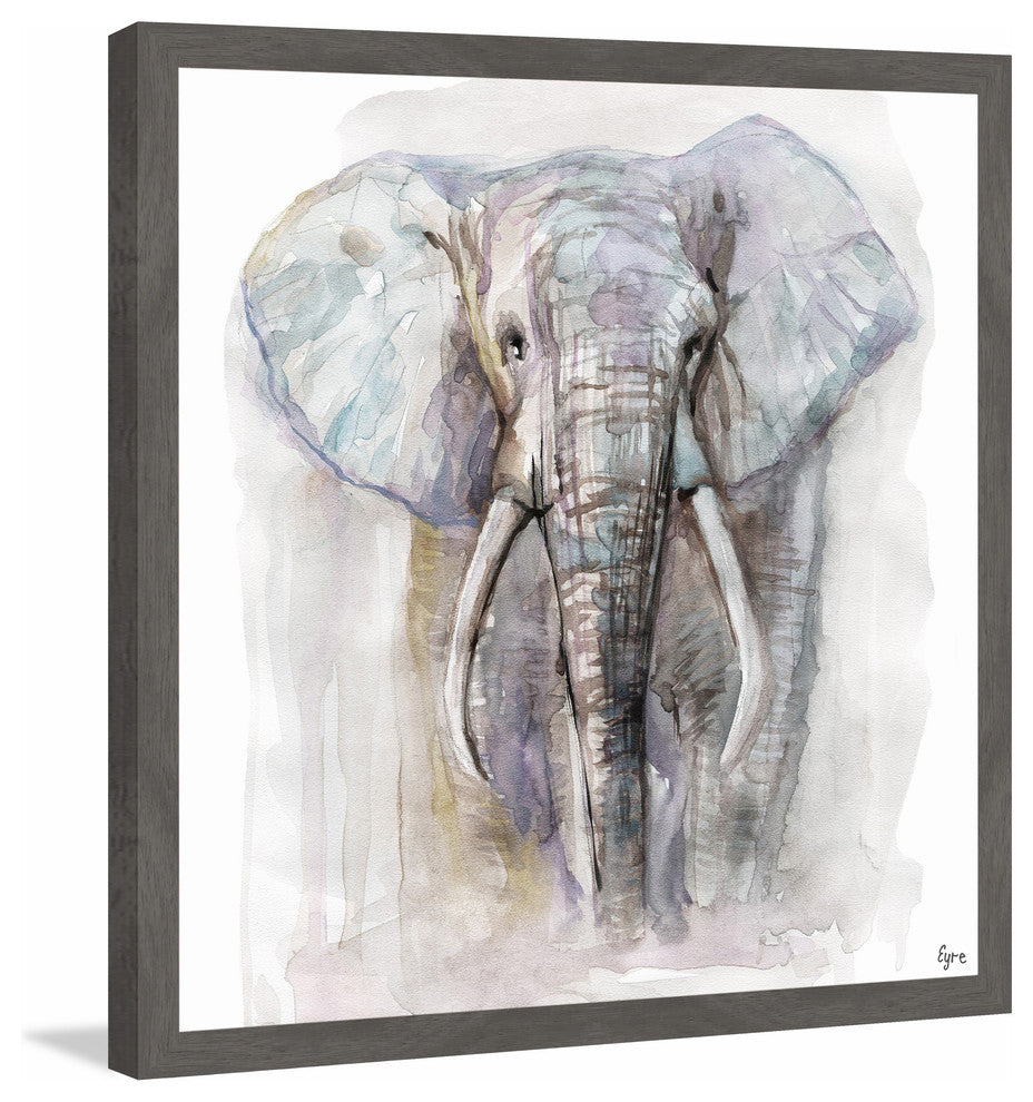 "La Memoria" Framed Painting Print, 32"x32"