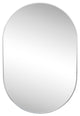 Milly Medium Oval Metal Framed Wall Mirror