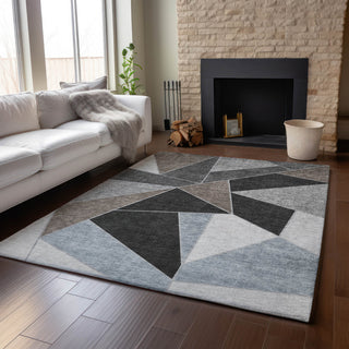 Premium Machine Washable Mayfield AMF636 Chocolate 10' x 14' Rug