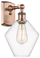 Innovations 516-1W-AC-G652-8 1-Light Sconce, Antique Copper
