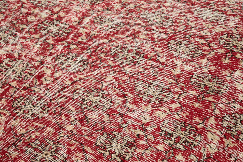 Rug N Carpet - Handmade Turkish 5' 7'' x 8' 8'' One-of-a-Kind Area Rug