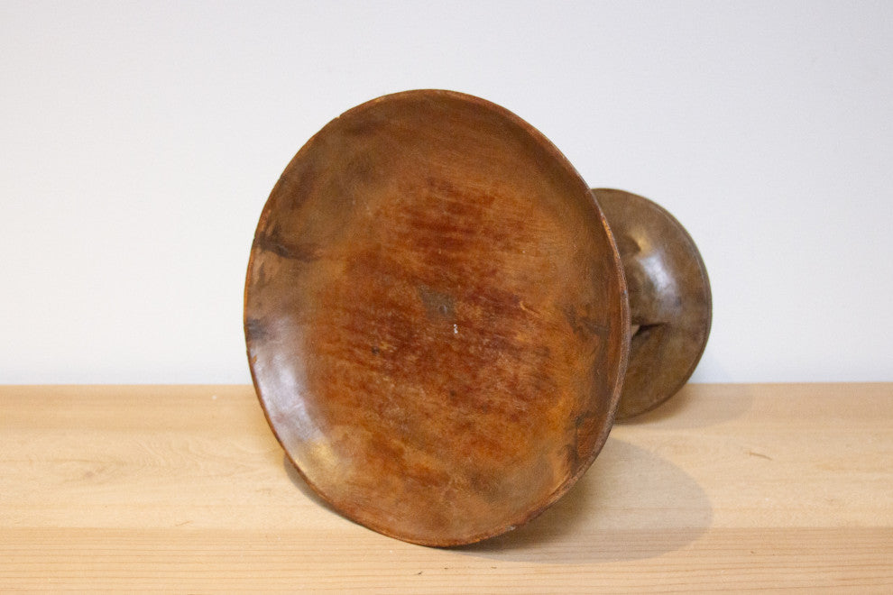 Small Vintage Naga Round Table