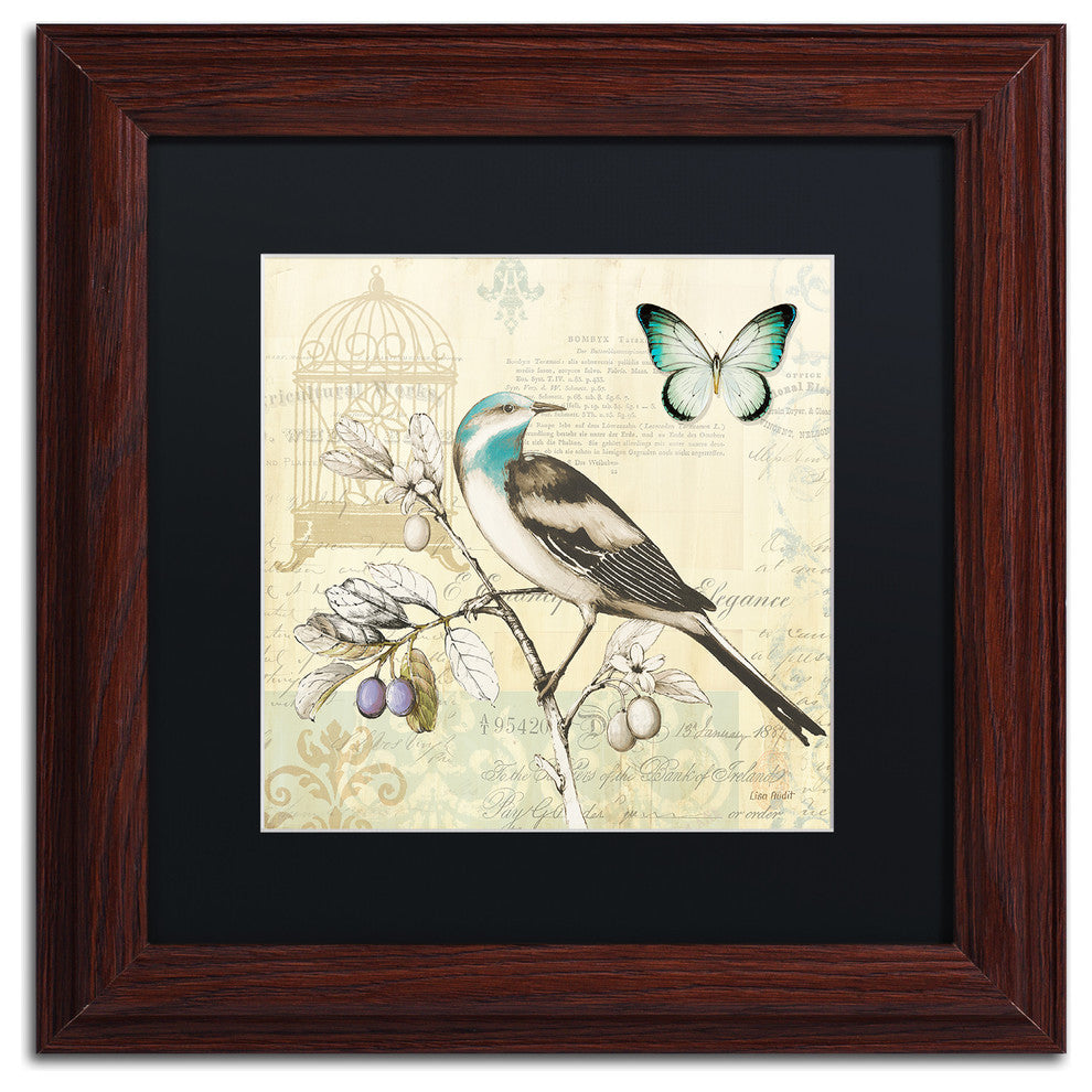 'Freedom II' Matted Framed Canvas Art by Lisa Audit