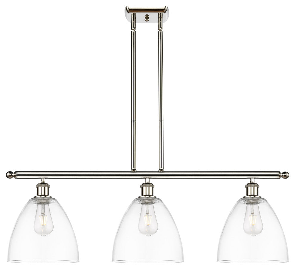 Innovations 516-3I-PN-GBD-92-LED 3 Light Island Light, Polished Nickel