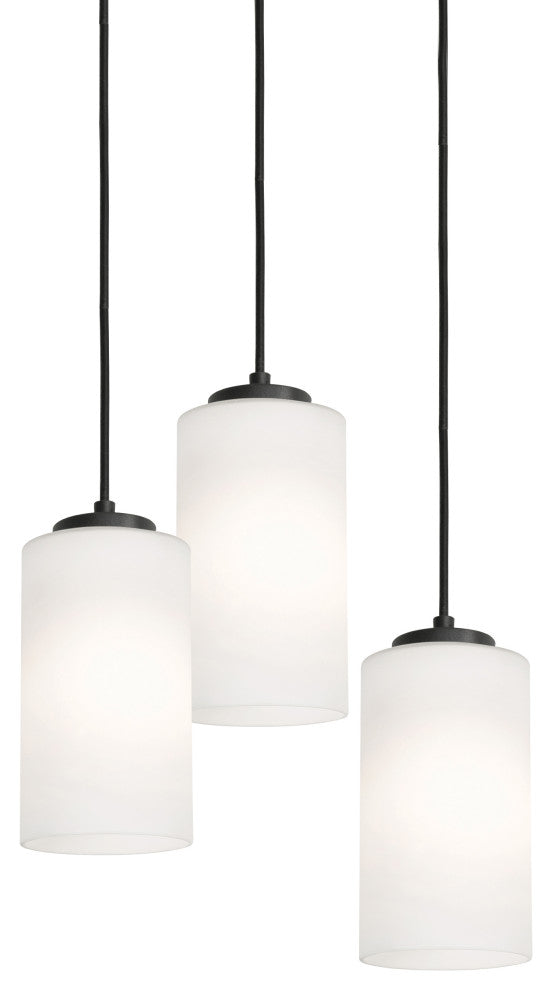 Leo 4" Pendant, Black
