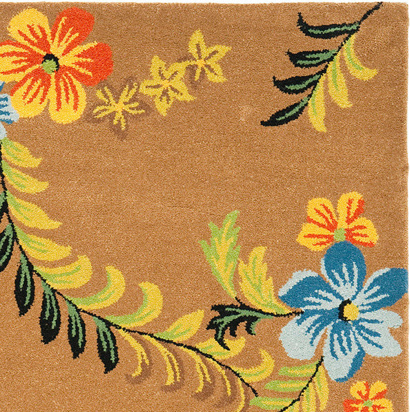 Safavieh Soho Soh734A Floral Rug, Brown/Multi, 9'6"x13'6"
