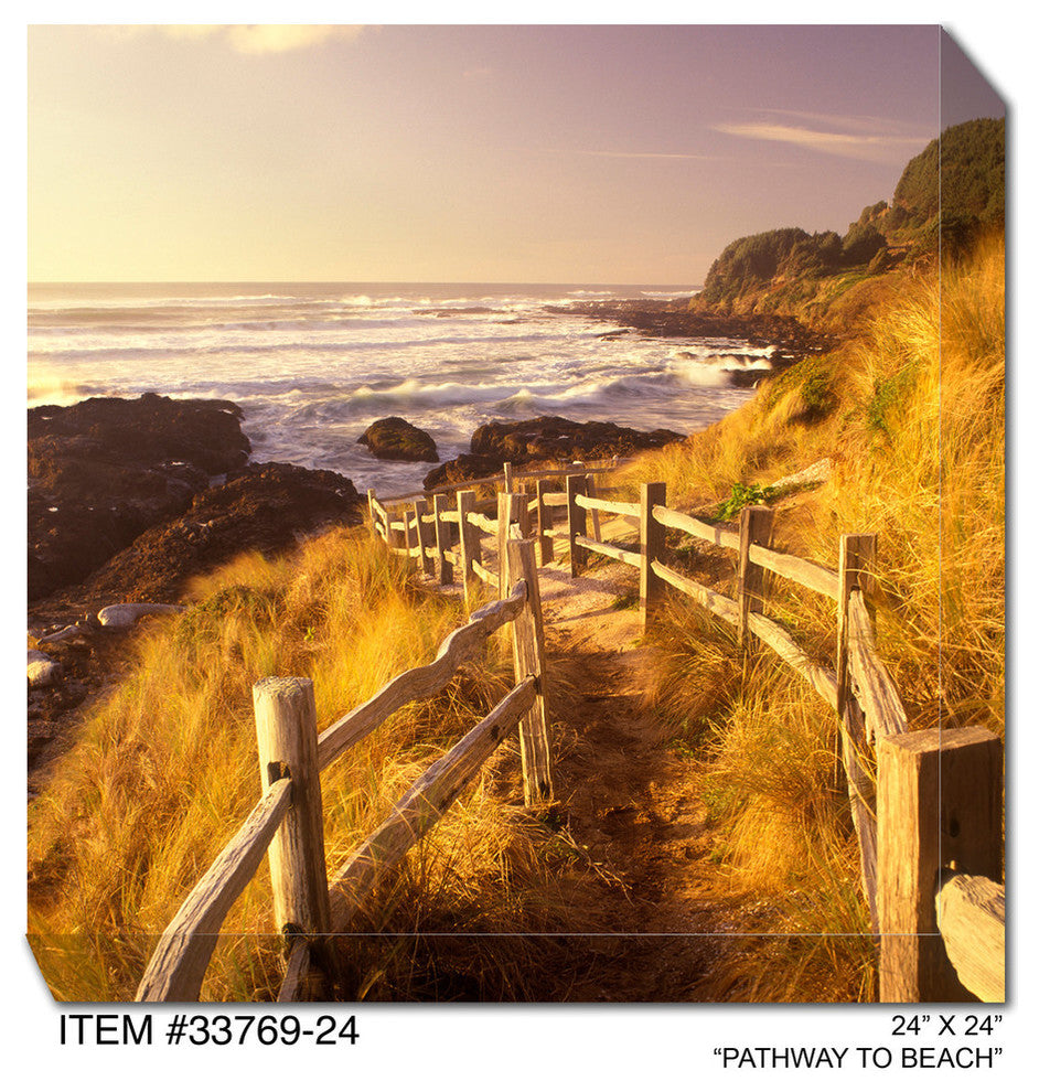 Pathway To Beach Outdoor Art