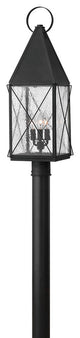 Hinkley York Large Post Top Or Pier Mount Lantern, Black