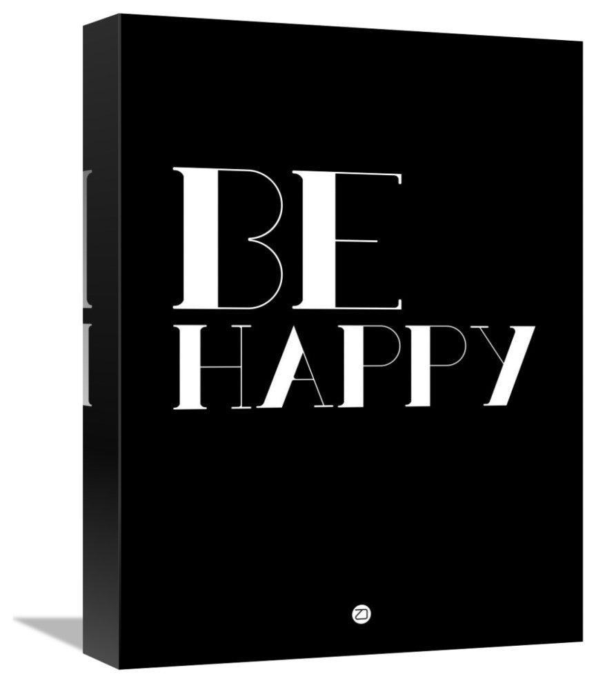 "Be Happy Poster 3" Fine Art Print