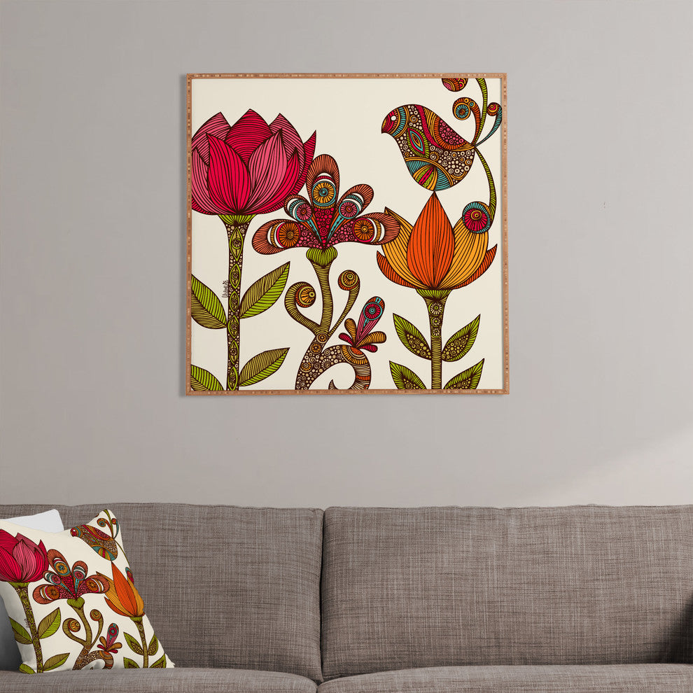 Valentina Ramos In The Garden Framed Wall Art