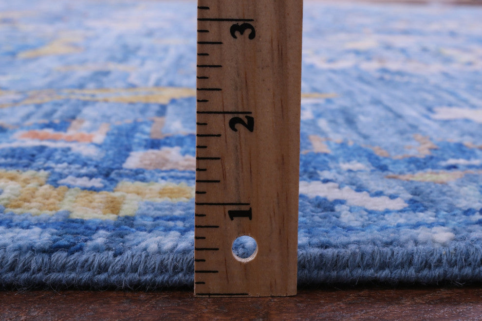 Handmade Turkish Oushak Wool Rug 8' 10" X 12' 5" - Q15711