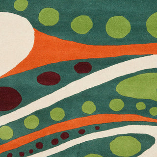 Safavieh Soho Soh856A Rug, Teal/Multi, 7'6"x9'6"