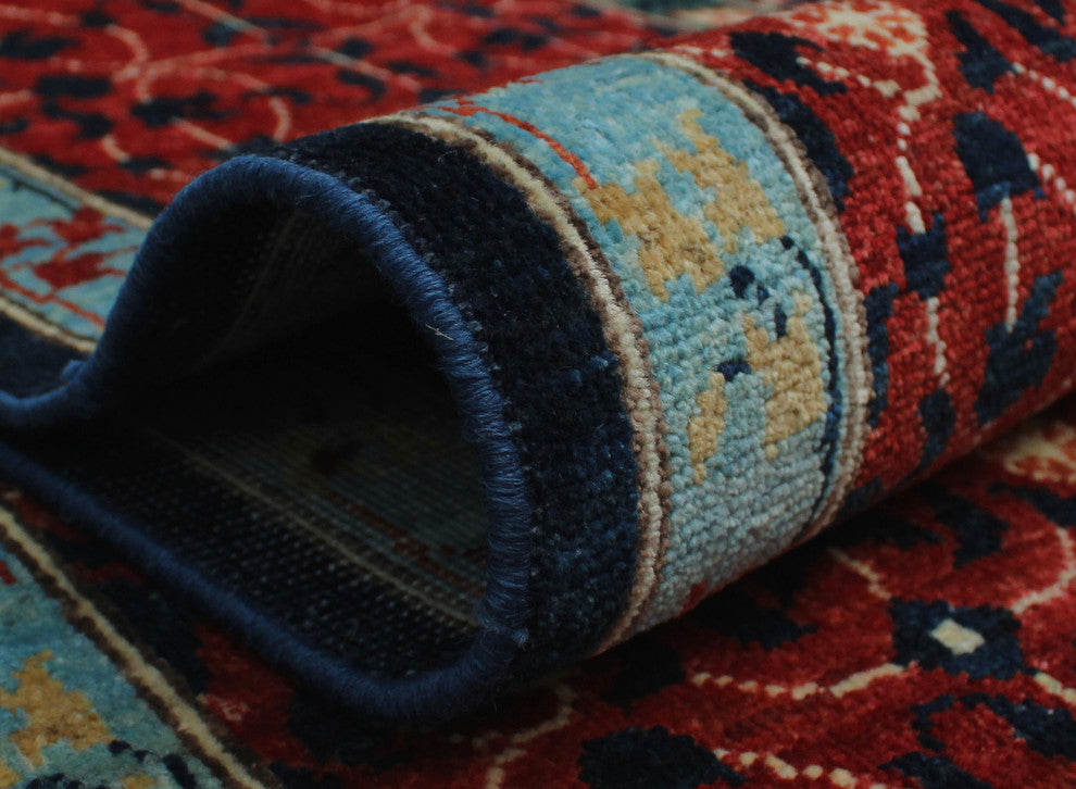 Aria Fine Chobi Lonny Blue Rug, 9''0x12''2