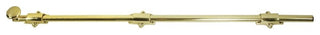 Deltana 24SB Commercial Security 24" Surface Bolt - Polished Brass